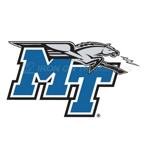 Middle Tennessee Blue Raiders Iron-on Stickers (Heat Transfers)NO.5084